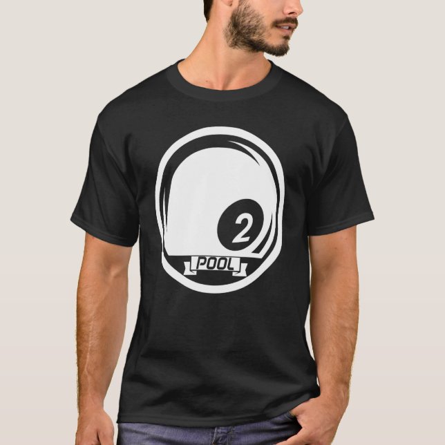 Pool Billiards Ball Billiard Cue Sports Snooker T-Shirt (Front)