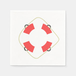 Pool Birthday Party Paper Napkins