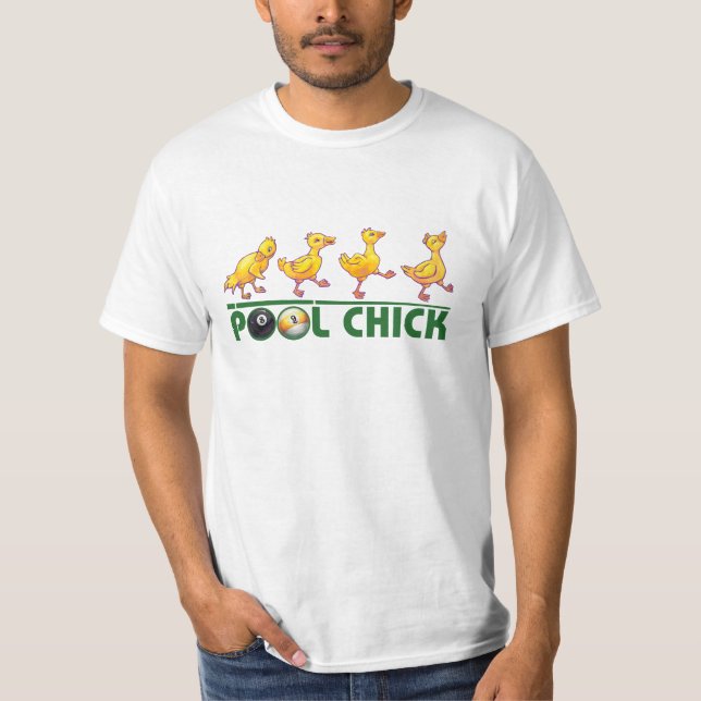 Pool Chick T-Shirt (Front)