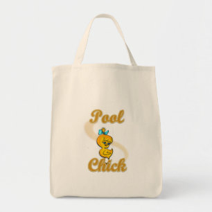Pool Chick Tote Bag
