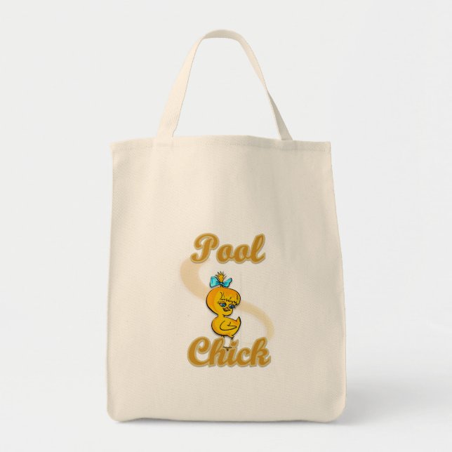 Pool Chick Tote Bag (Front)
