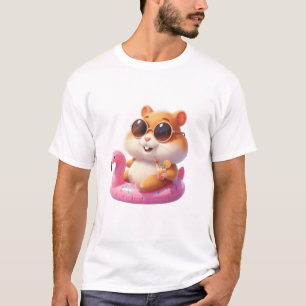 Pool Day Hamster – Cool Summer TinyFur Tee