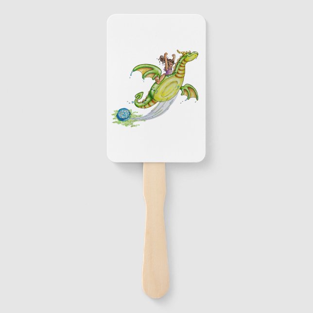 Pool Floaty Hand Fan (Back)