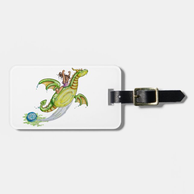 Pool Floaty Luggage Tag (Front Horizontal)