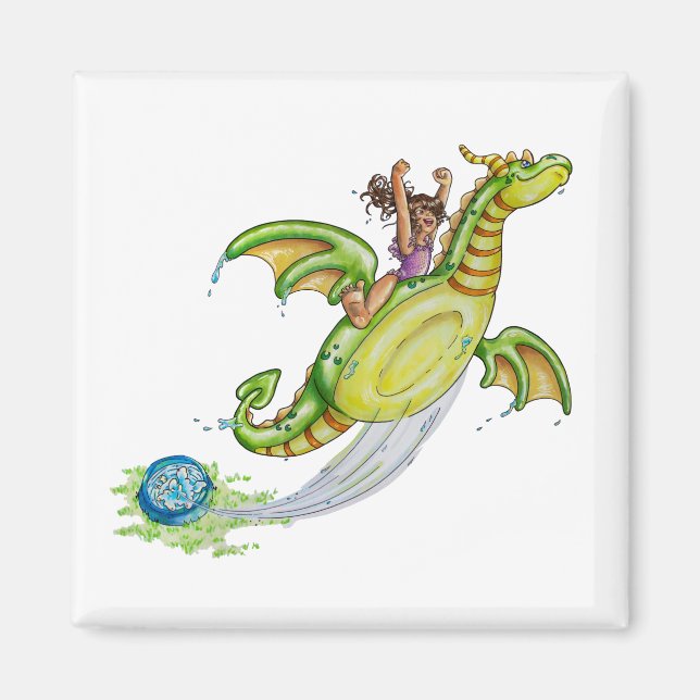 Pool Floaty Magnet (Front)