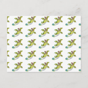 Pool Floaty Postcard