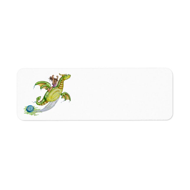 Pool Floaty Return Address Label (Front)