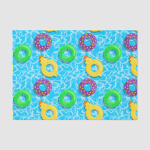 Pool Full of Floaties Tissue Paper