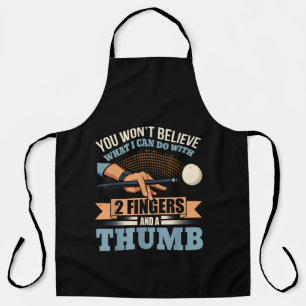 Pool Funny Billiards Apron
