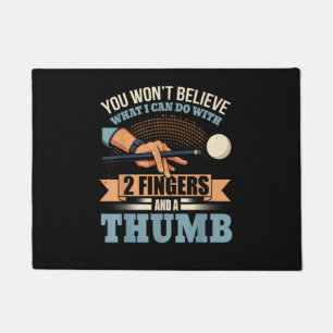 Pool Funny Billiards Doormat