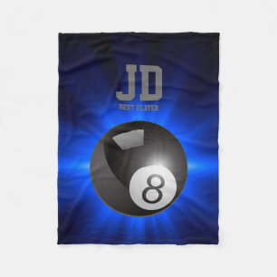 Pool Game   Best Player Fleece Blanket