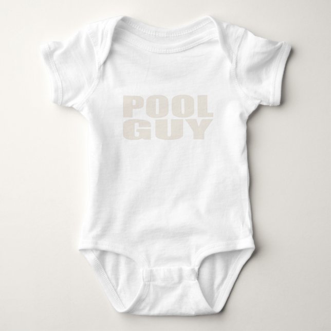 POOL GUY SLEEVELESS SHIRT (Front)