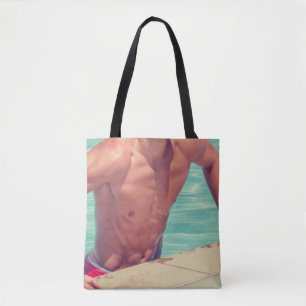 Pool Hottie Tote Bag