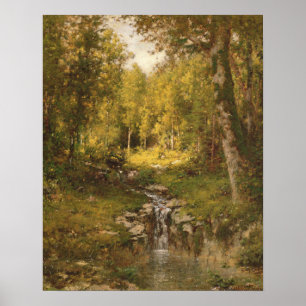 Pool in the Woods Poster