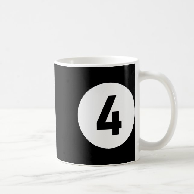 Pool Ll 4 Matching Billiards Gift Easy Halloween C Coffee Mug (Right)