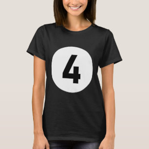 Pool Ll 4 Matching Billiards Gift Easy Halloween C T-Shirt