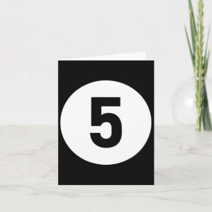 Pool Ll 5 Matching Billiards Gift Easy Halloween C Card