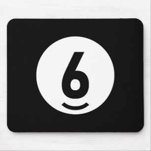 Pool Ll 6 Matching Billiards Gift Easy Halloween C Mouse Pad