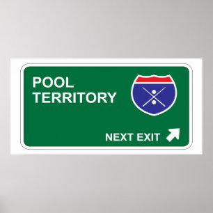 Pool Next Exit Poster