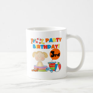 Pool Party 3rd Birthday T-shirts and Gifts Coffee Mug