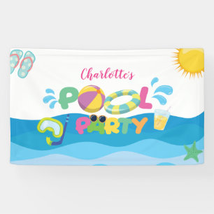 Pool Party Banner
