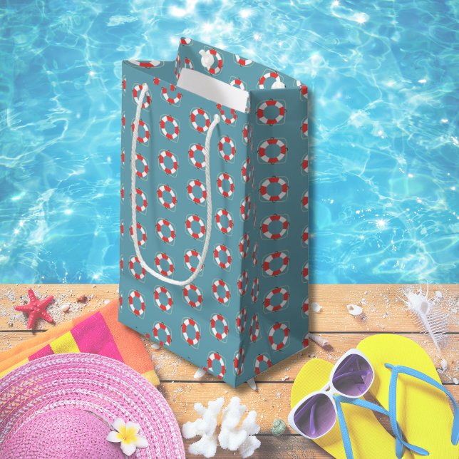 Pool Party Birthday gift bags (pool party gift bag for summer birthday)