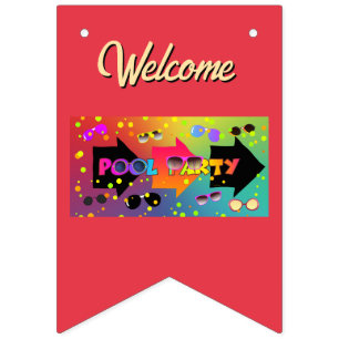 Pool Party  Bunting