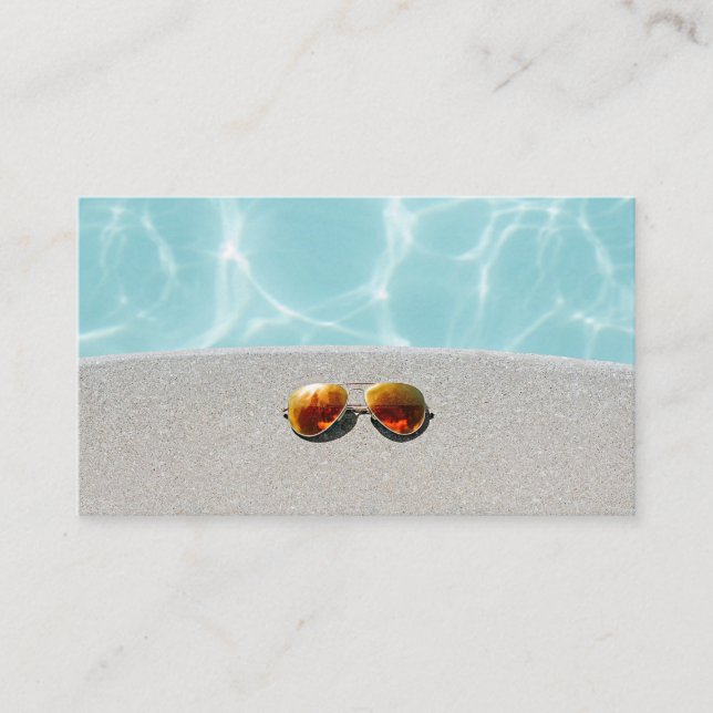 Pool Party Celebration Get Together Invitation  (Front)