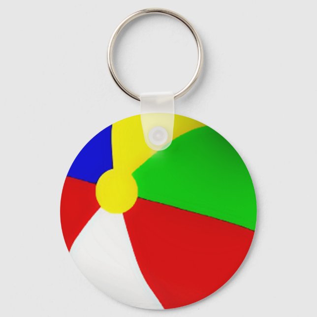 pool party favours key ring (Front)