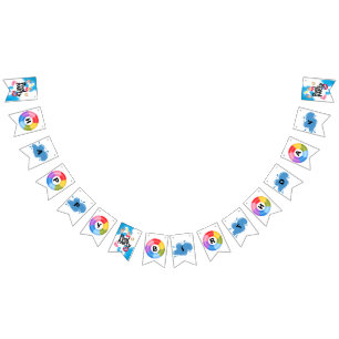 Pool Party Happy Birthday Bunting