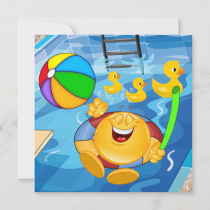 Pool Party Invitation