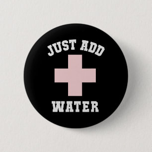 Pool Patrol Just Add Water Beach Scu Swim Trip Bea 6 Cm Round Badge
