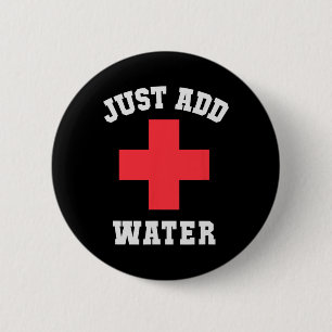Pool Patrol Just Add Water Beach Scu Swim Trip Bea 6 Cm Round Badge