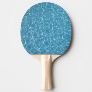 Pool Ping Pong Paddle, Red Rubber Back Paddle