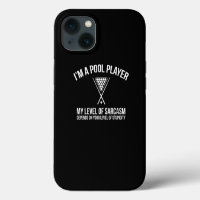 Pool Player Gift Billiard Snooker Sarcasm Funny