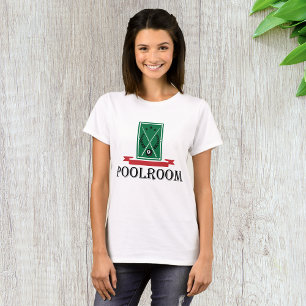 Pool Room Womens T-Shirt
