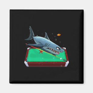 Pool Shark Billiards 8 9 Ball Straight Carom Snook Magnet