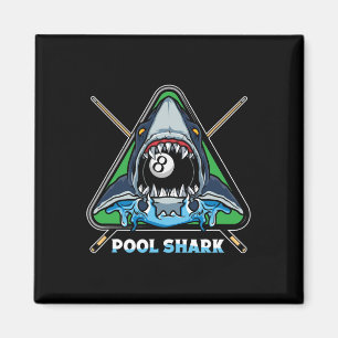 Pool Shark Billiards Pool Snooker Billiards Rack Magnet