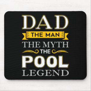 Pool Shark Dad Gifts For Billiards Dads  Mouse Pad