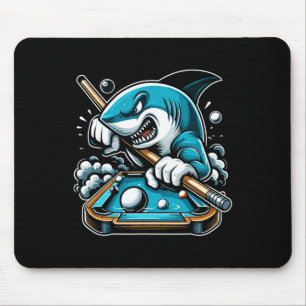 Pool Shark Funny Pool Player Billiards Billiard 8- Mouse Pad
