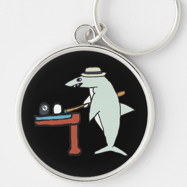 Pool Shark Key Ring (Front)