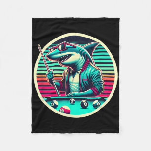 Pool Shark Master The Game With Precision And Skil Fleece Blanket