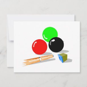 Pool Stick and Balls