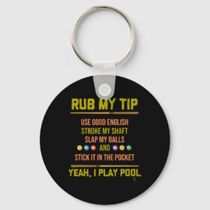 Pool Table Billiard Player Sports Billiard Gift Key Ring