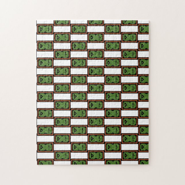 pool-table jigsaw puzzle (Vertical)