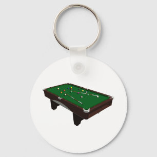 Pool Table Key Ring
