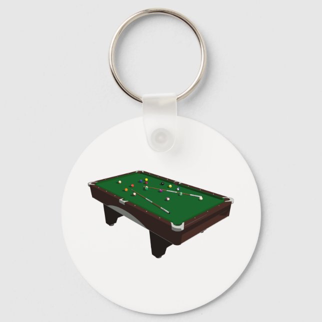 Pool Table Key Ring (Front)