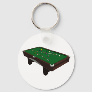 Pool Table Keychain