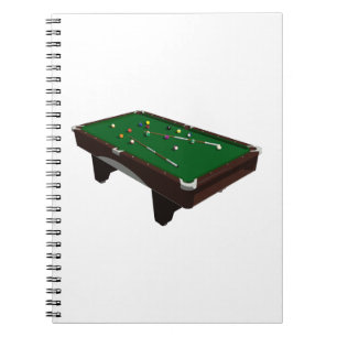 Pool Table Notebook