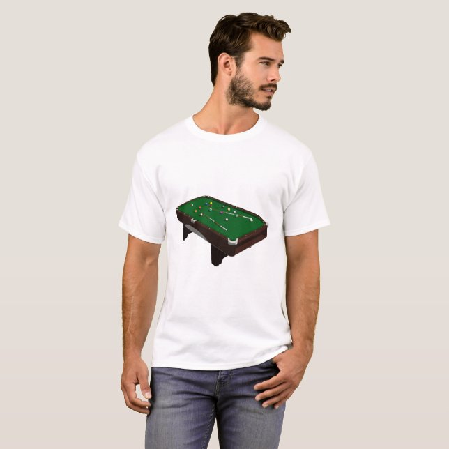 Pool Table T-Shirt (Front Full)